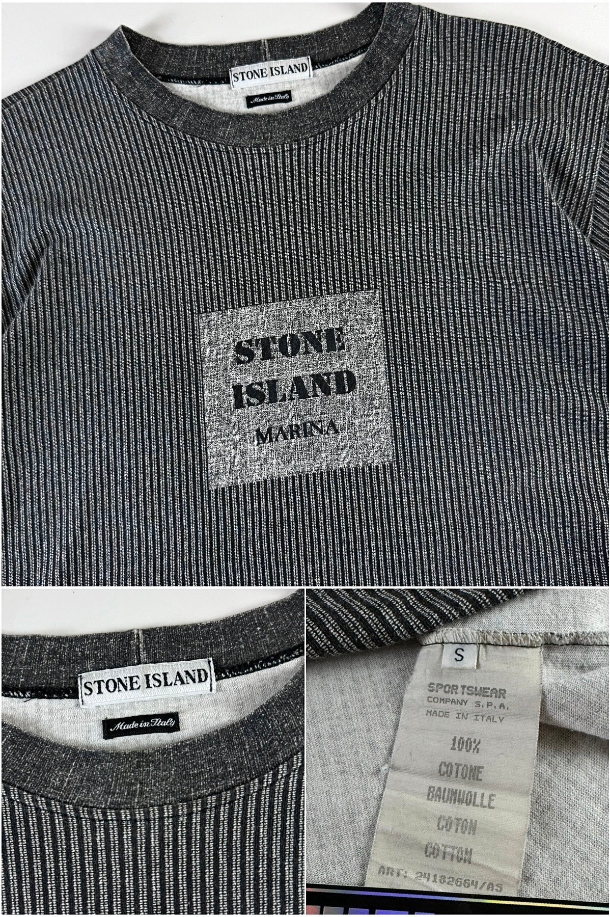 Stone Island 1996 Box Logo Marina T-Shirt [S]