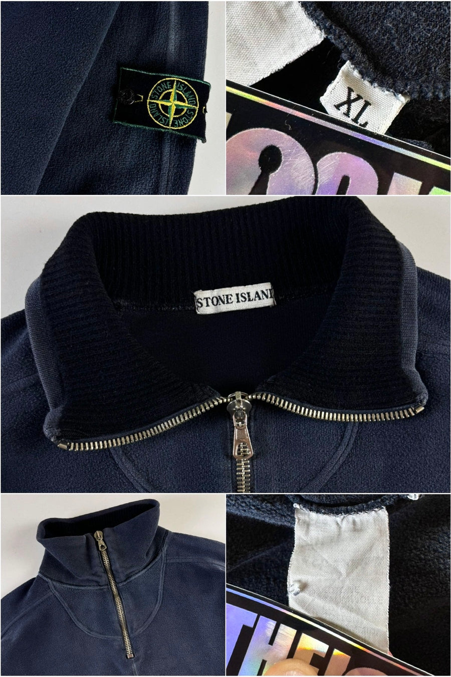 Stone Island 1980’s Fleece Pullover Sweater [XL]