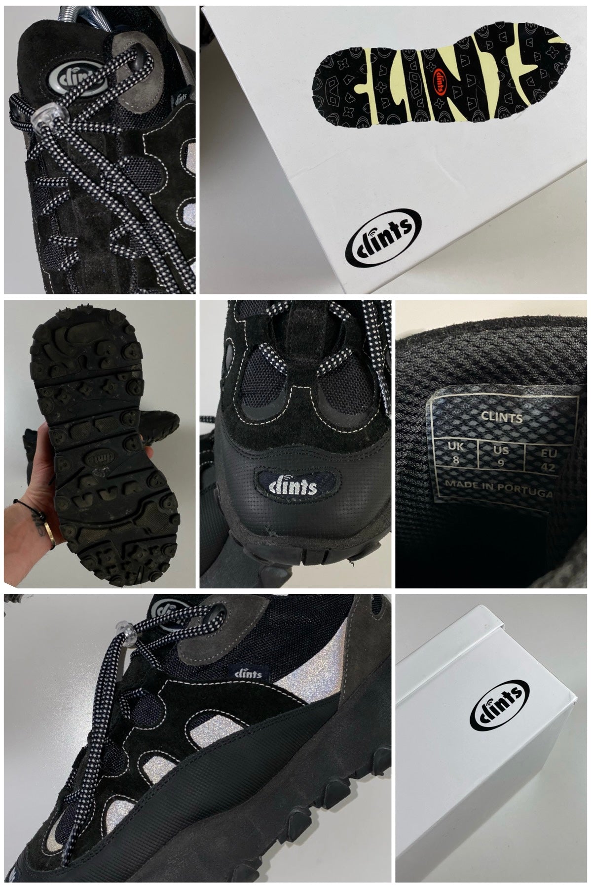 Clints Inc 2022 TRL Footprints 1.0 Black[UK8]