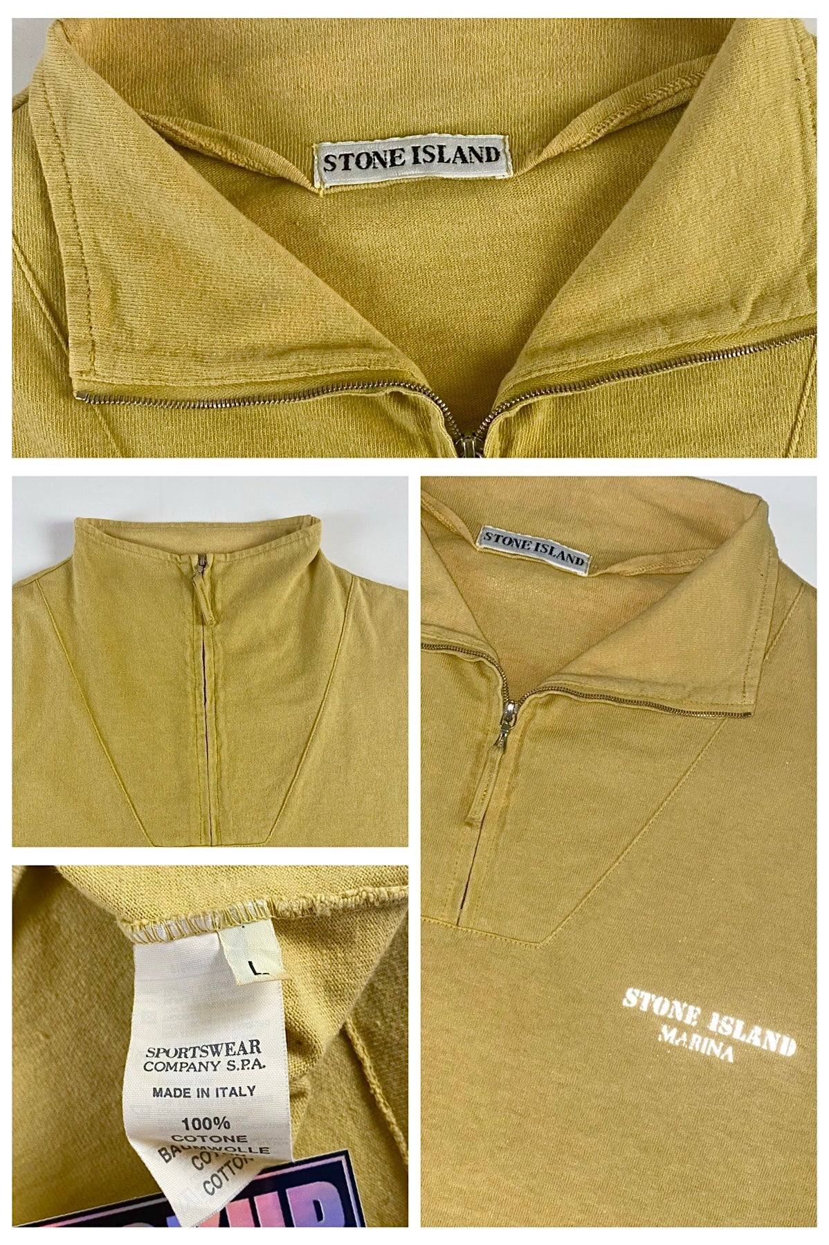 Stone Island 1992 Reflective Marina T-Shirt [L]