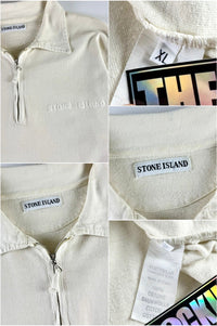 Stone Island 1990’s 1/4 Zip Pullover Rugby [XL]