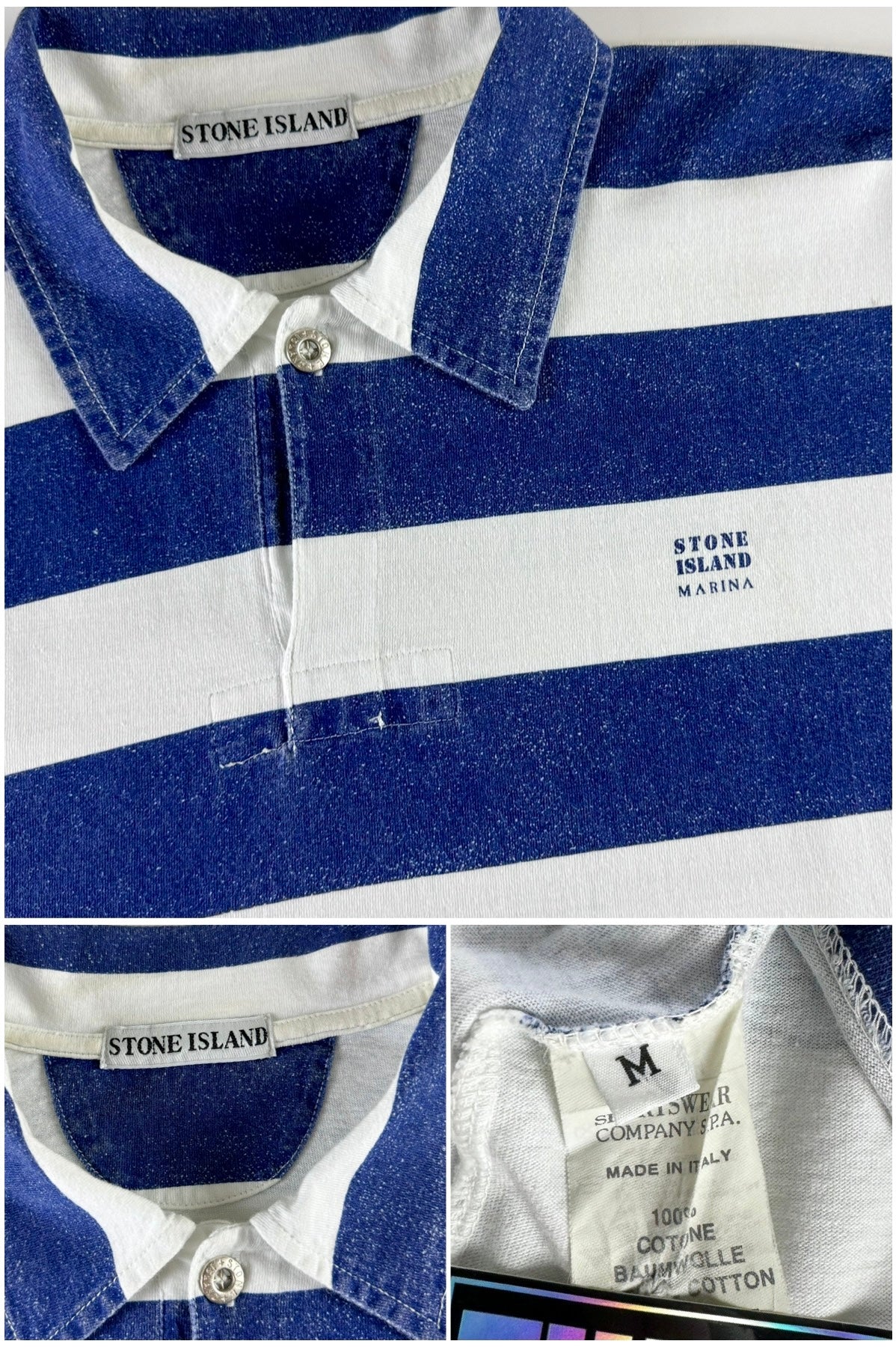Stone Island 1980’s Marina Breton Polo [M]
