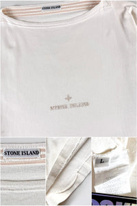Stone Island 1980’s Compass Spellout T-Shirt [L]