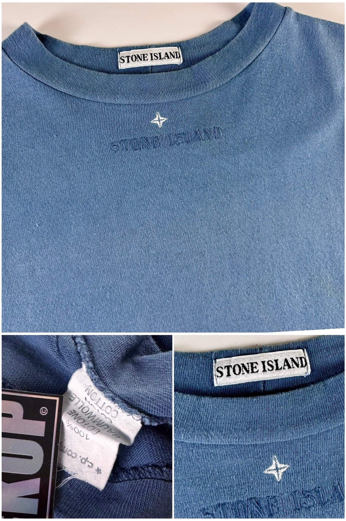 Stone Island 1980’s Centre Logo T-Shirt [L]