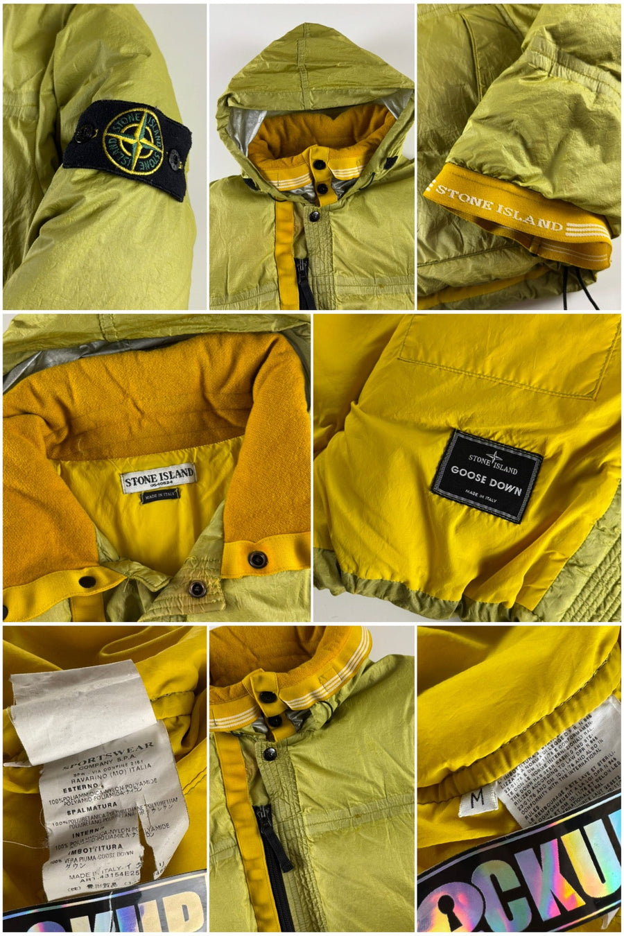 Stone Island AW 2005 Lamy Goose Down Puffer Jacket [M]