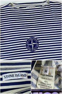 Stone Island 1980's Compass Logo T-Shirt [M]