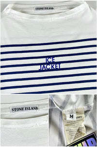 Stone Island 1989 Striped Ice Jacket T-Shirt [M]