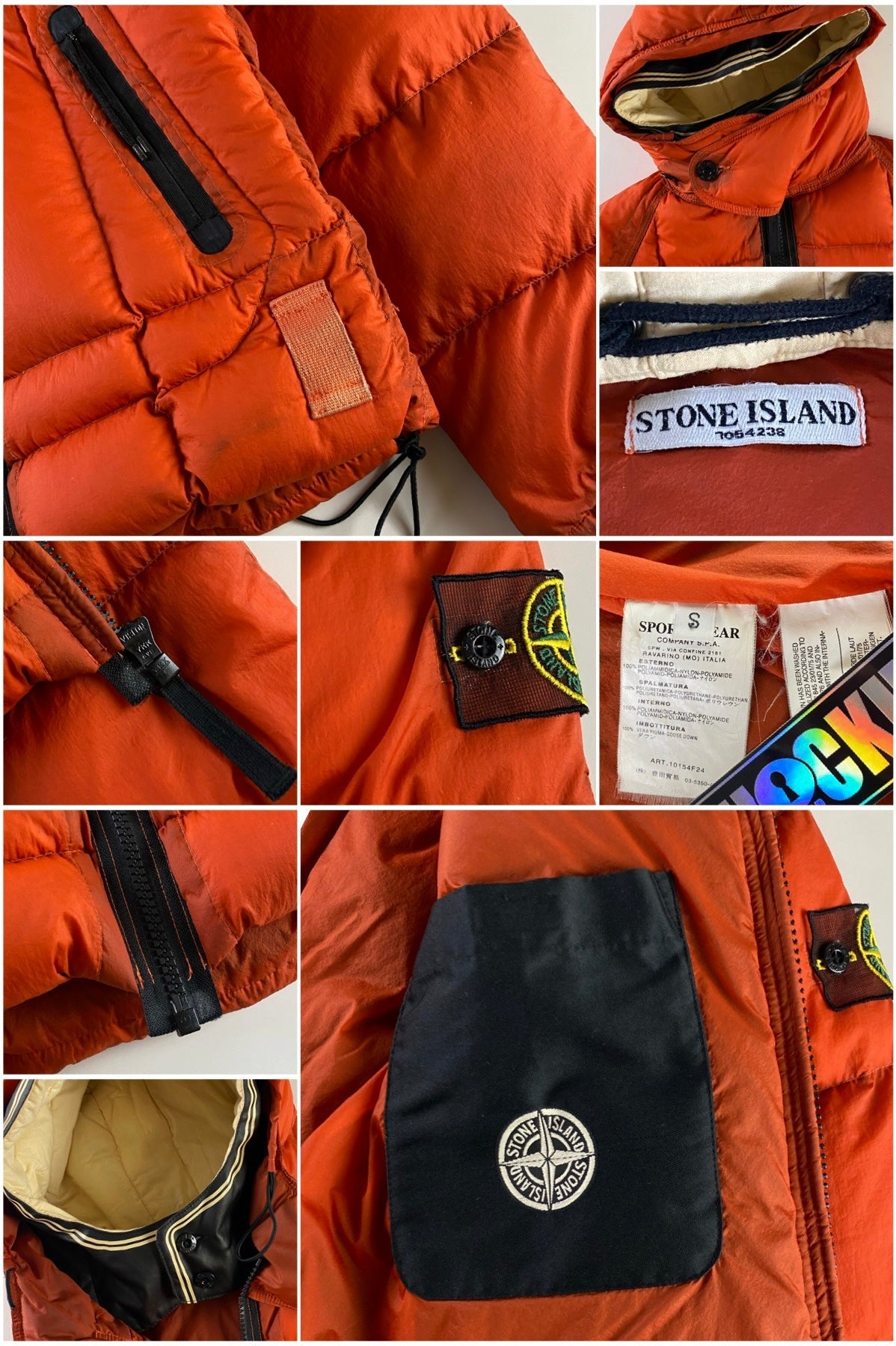 Opaque Nylon Tela Puffer Jacket