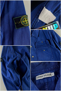Stone Island 1990 Multipocket Denim Carpenter Jacket [L]