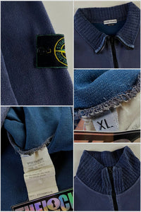 Stone Island 1995 1/4 Zip Pullover Fleece [XL]