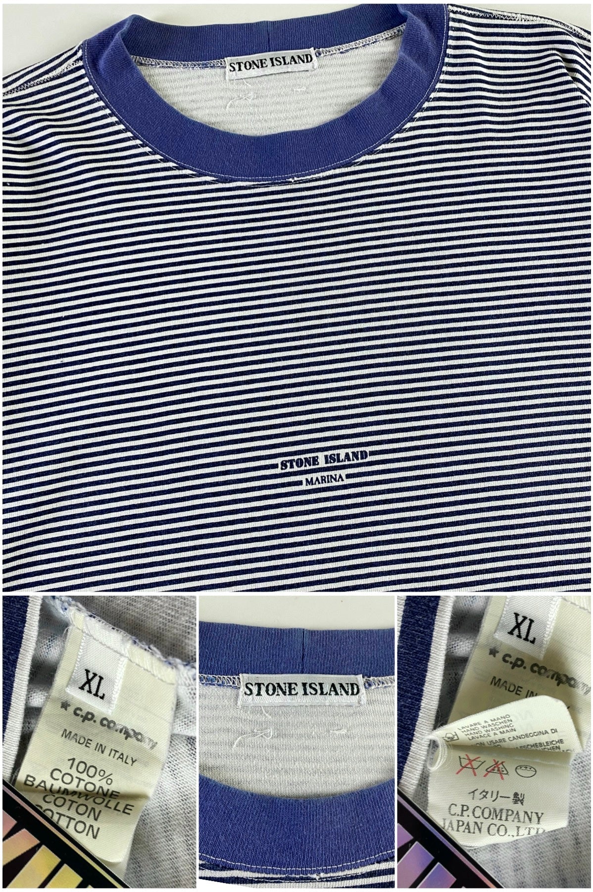 Stone Island 1980's Marina Japan Exclusive T-Shirt [XL]