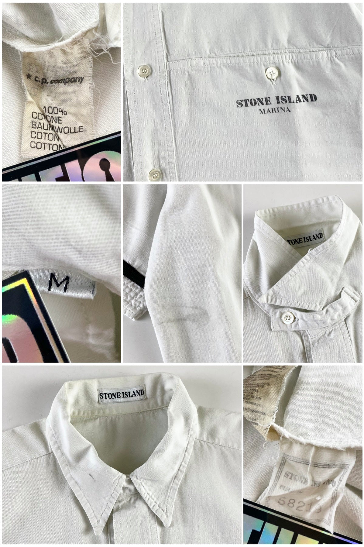 Stone Island 1980's Marina Short Sleeve Shirt [M]