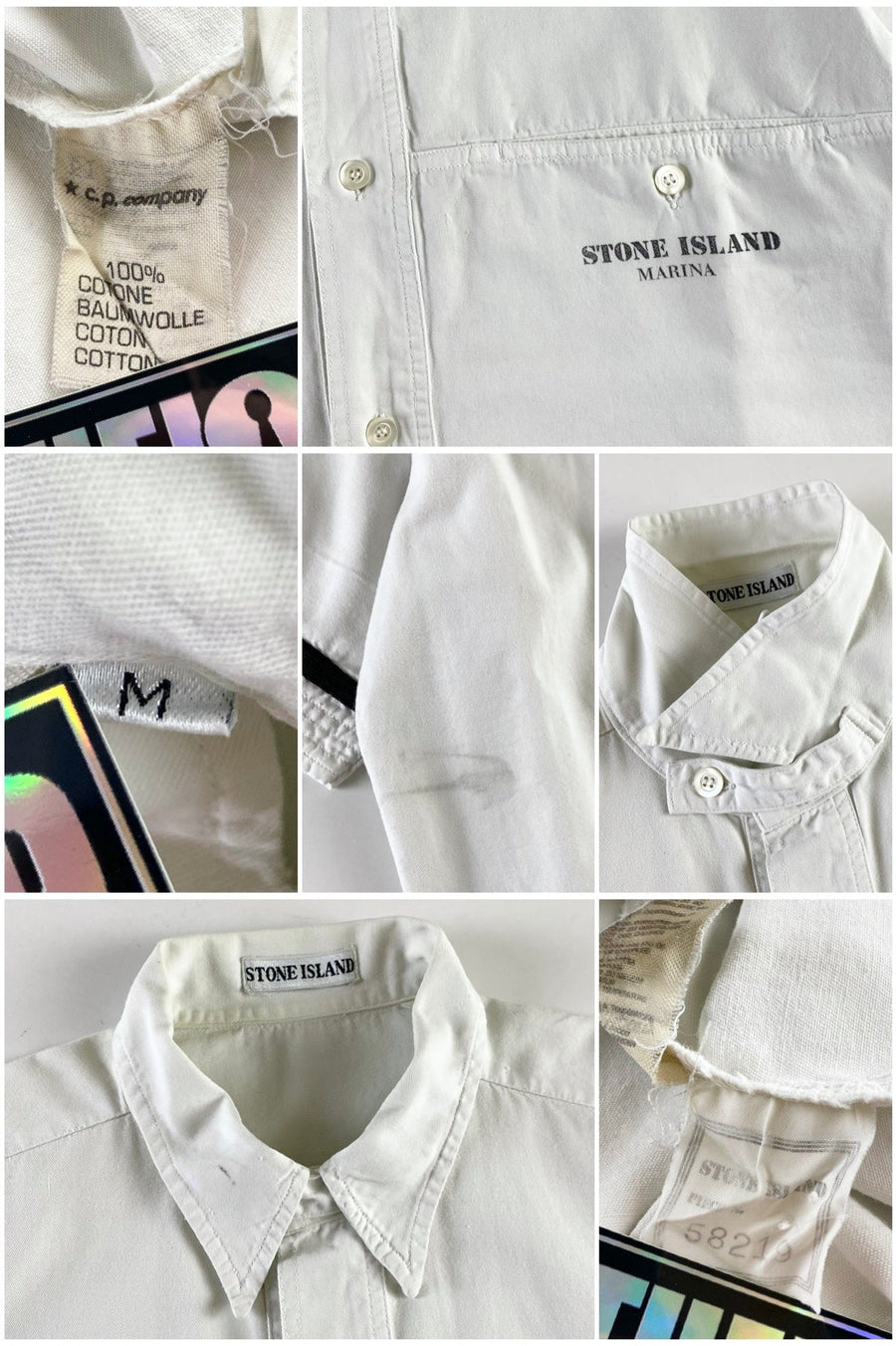 Stone Island 1980's Marina Short Sleeve Shirt [M]