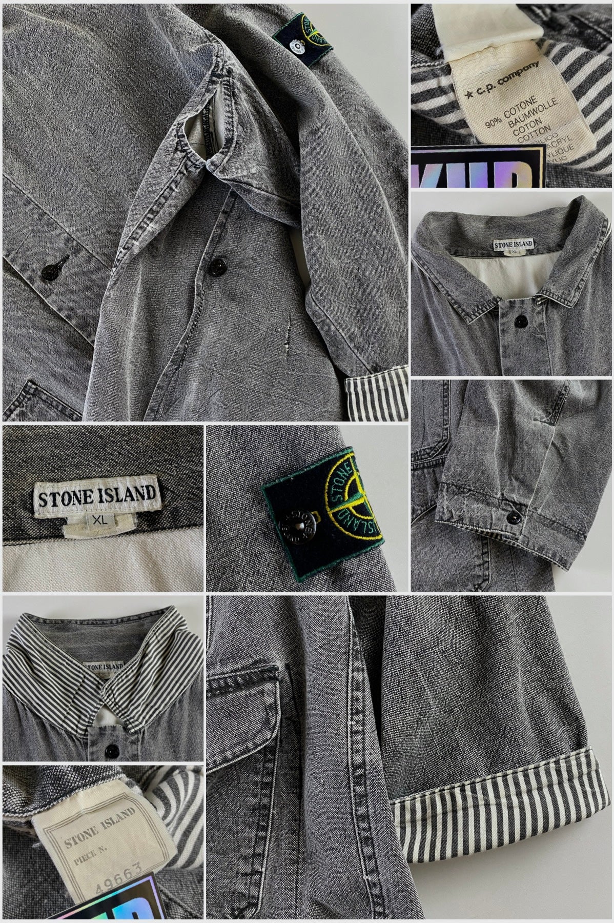 Stone Island 1986 Pigment Denim Carpenter Jacket [XL]