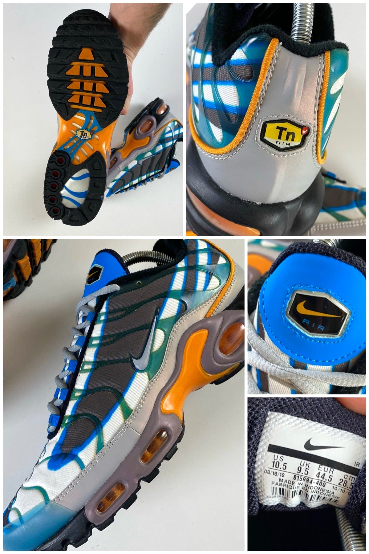 Nike "Photo Blue/Wolf Grey" Air Max Plus Deluxe TN [UK9.5]