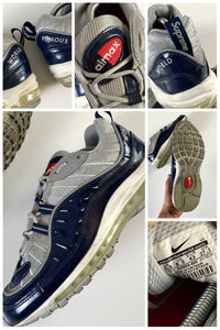 Nike x Supreme 2016 "Obsidian" Air Max 98 [UK8.5]