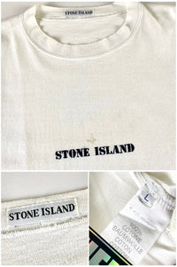 Stone Island 1980's Compass Logo T-Shirt [L]
