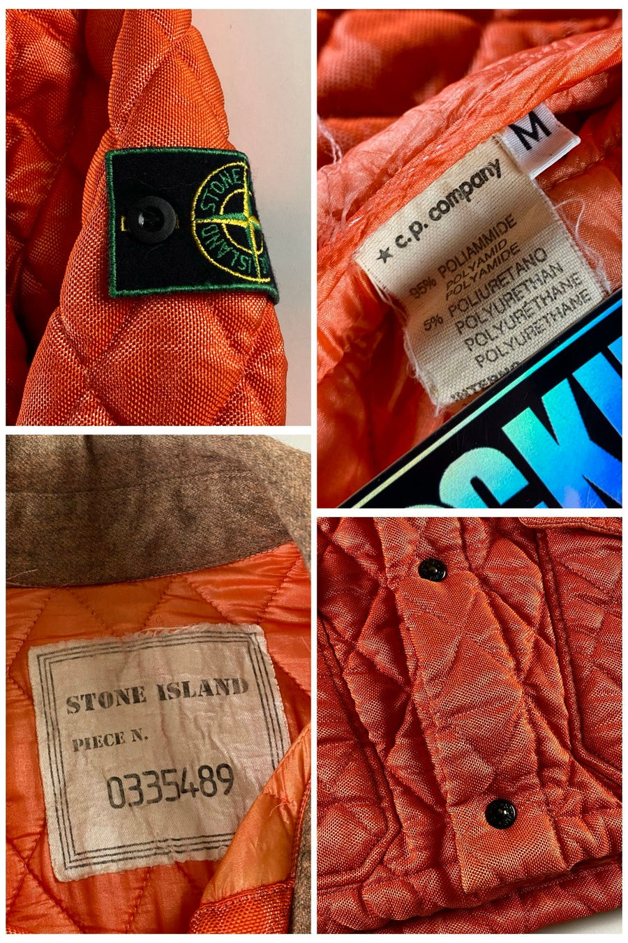 Stone Island 1985 Quilted Rex Hunting Jacket [M]