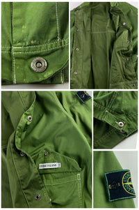 Stone Island 1990 Reversible Raso Gommato Jacket [XXL]