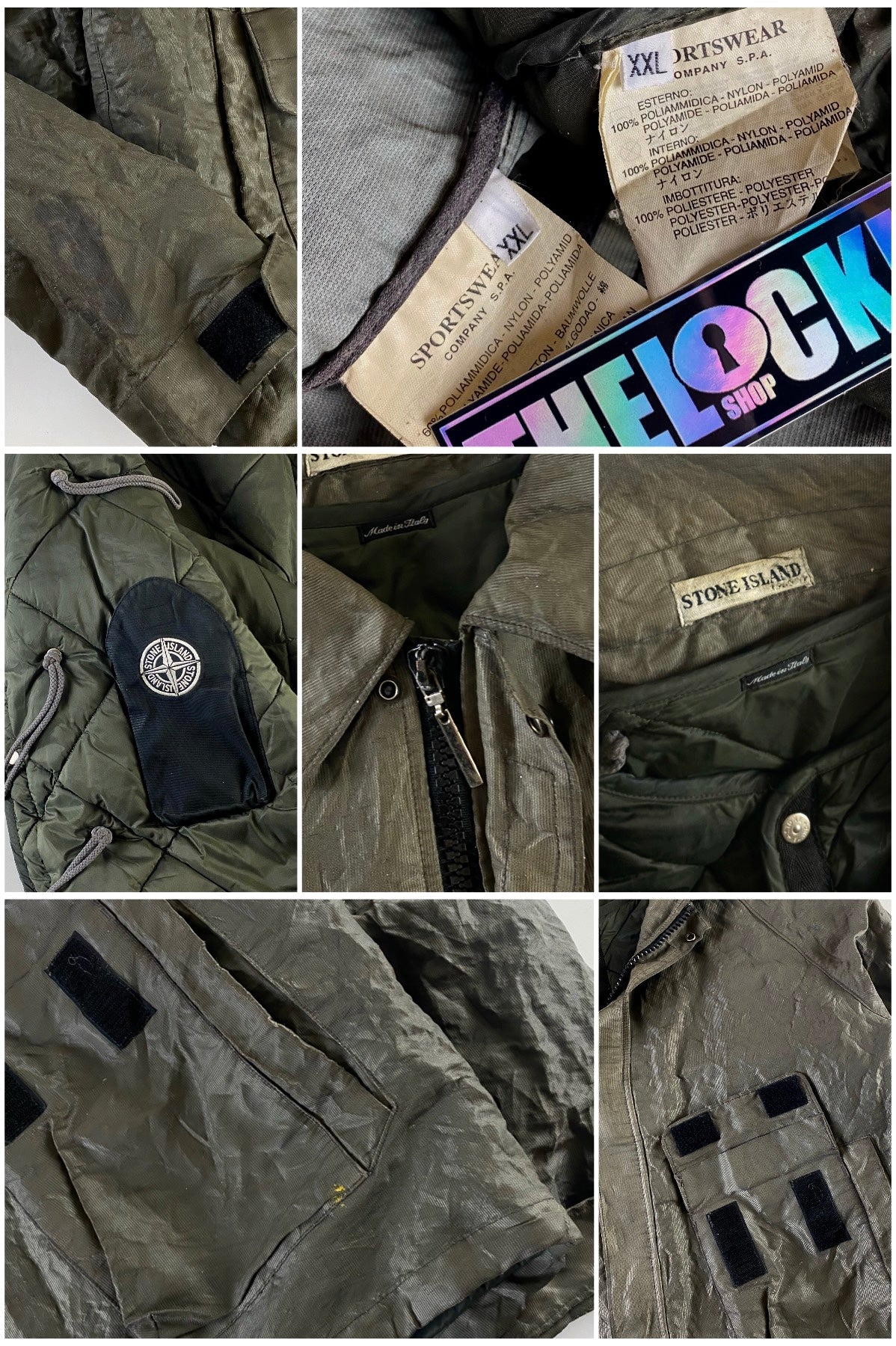 Stone Island 2000 Monofilament Utility Jacket [XXL]