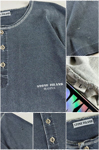 Stone Island 1980's Marina Striped T-Shirt [L]