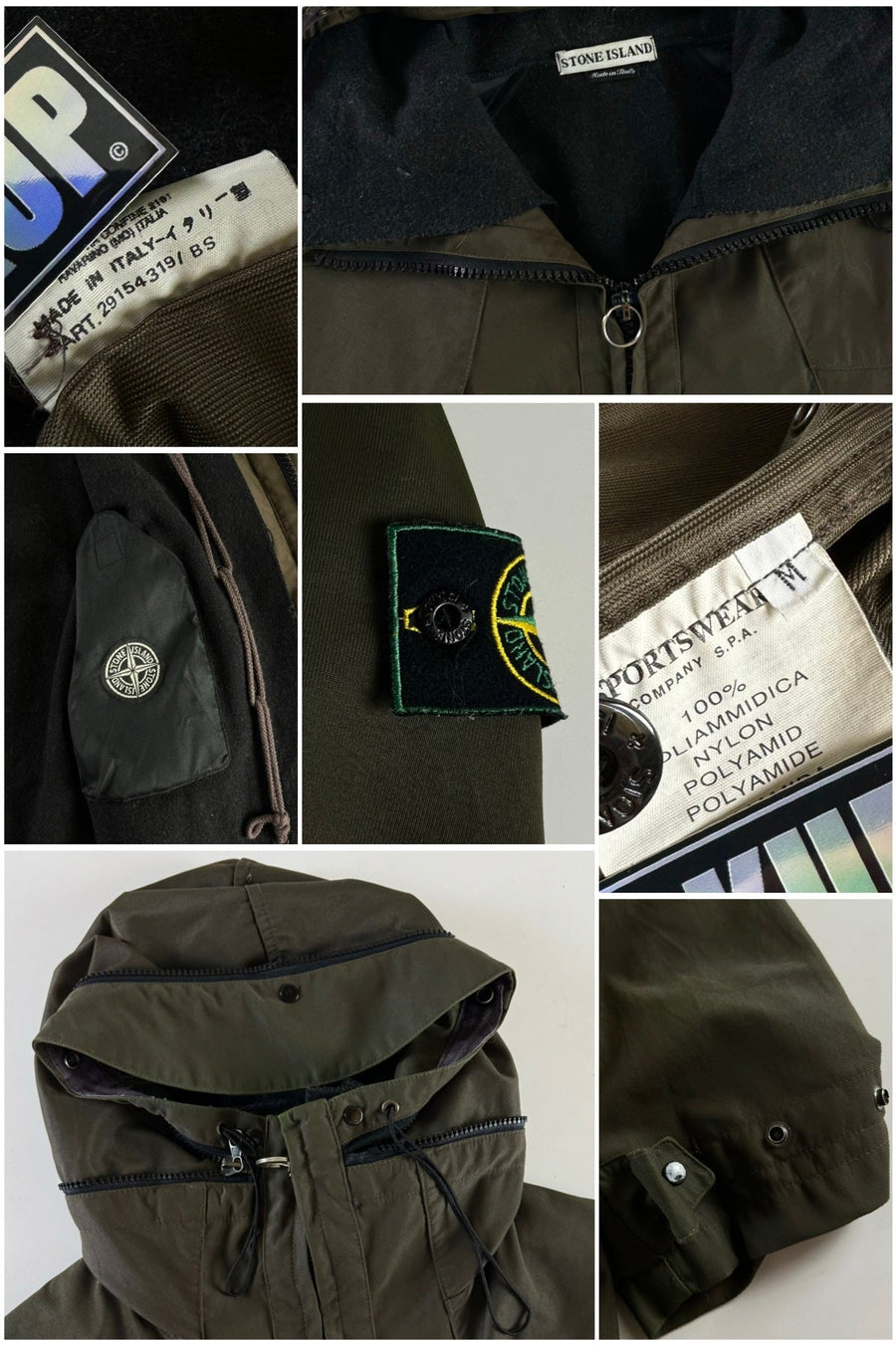 Stone Island 1998 Nylam Multipocket Jacket [M]