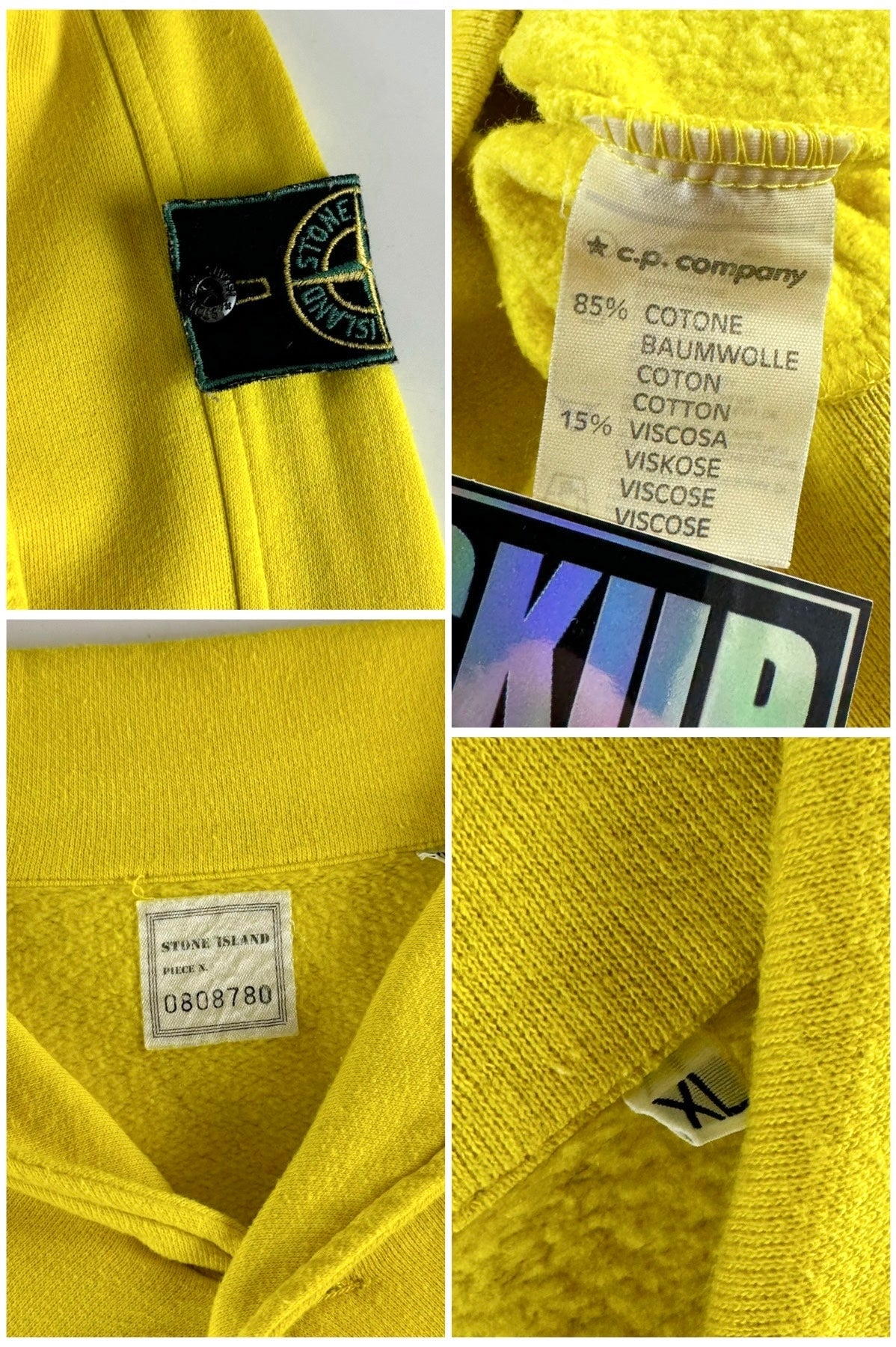 Stone Island 1980's Pullover Sweatshirt [XL]