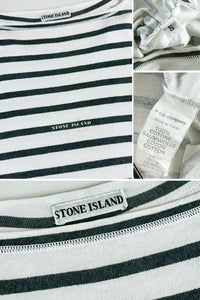 Stone Island 1980's Striped Long Sleeve T-Shirt [S]