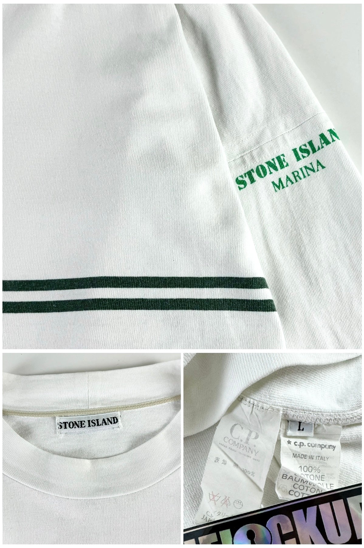 Stone Island 1980's Marina Long Sleeve T-Shirt [L]