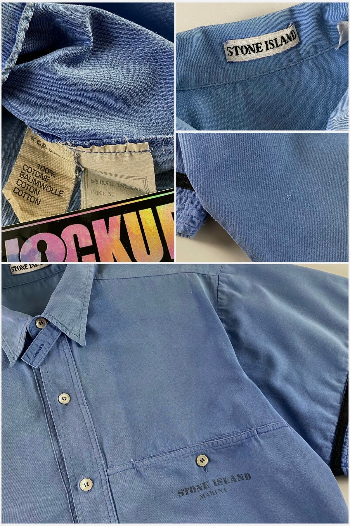 Stone Island 1980's Marina Casual Shirt [M]