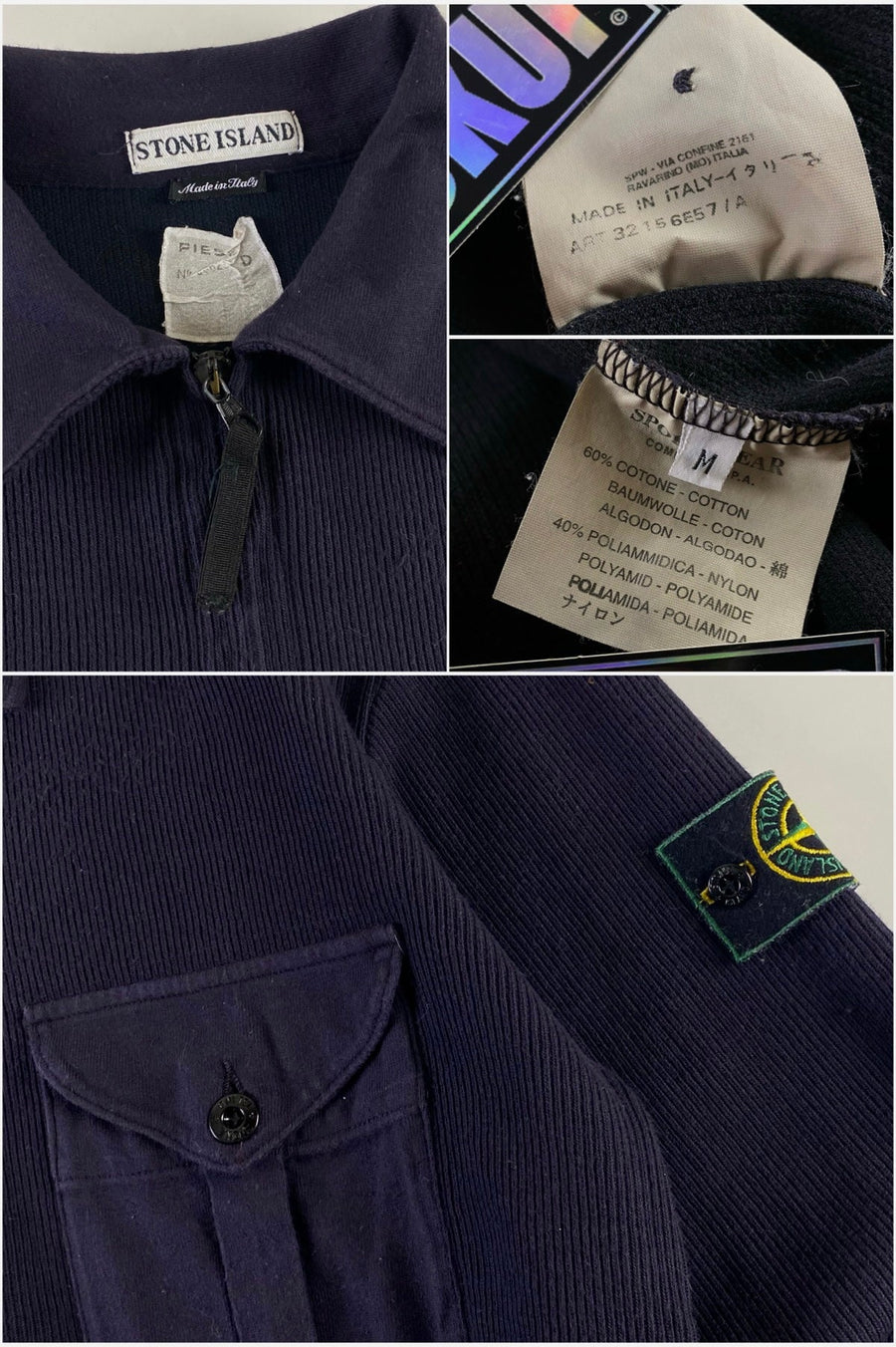 Stone Island 1999 Multipocket Sweatshirt [M]