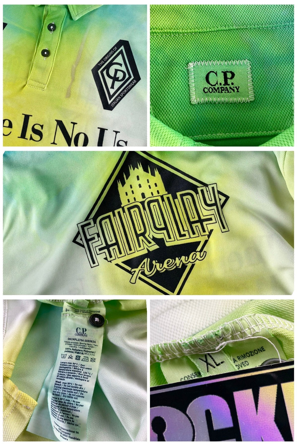 C.P. Company 2019 "There Is No Us Without You" Football Shirt [XL]