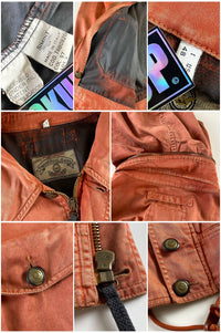 Armani Jeans 1990's Stone Washed Jacket [XL]