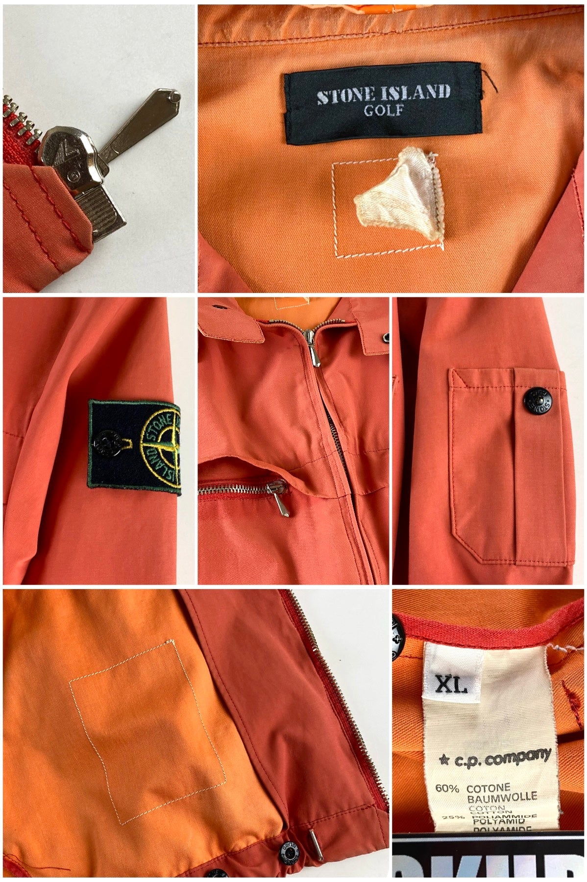 Stone Island 1988 No Seasons Golf Jacket [XL]