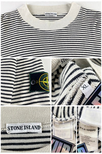Stone Island 1980's Striped Sailing Sweatshirt [XL]