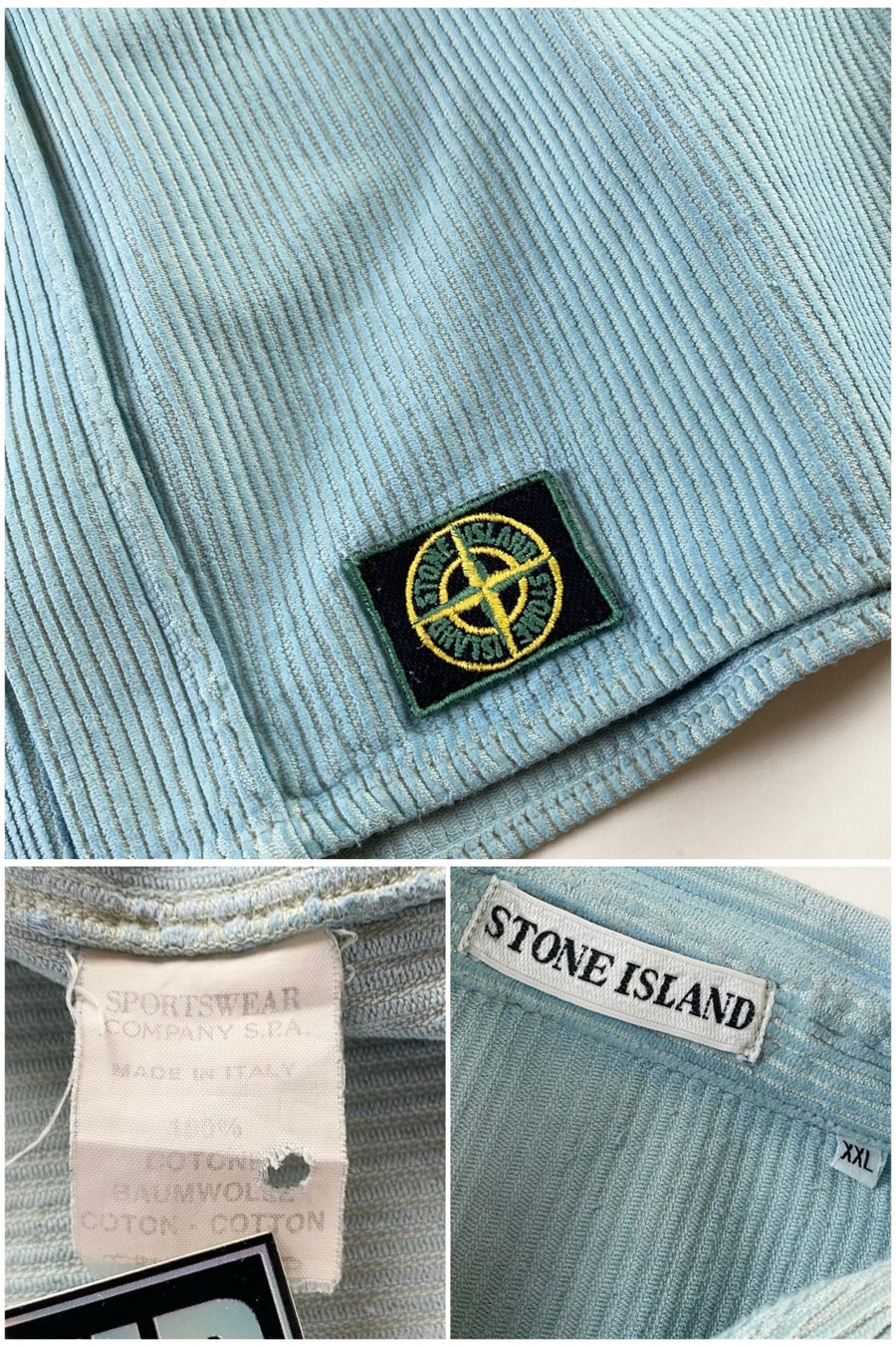 Stone Island 1992 Corduroy Casual Shirt [XXL]