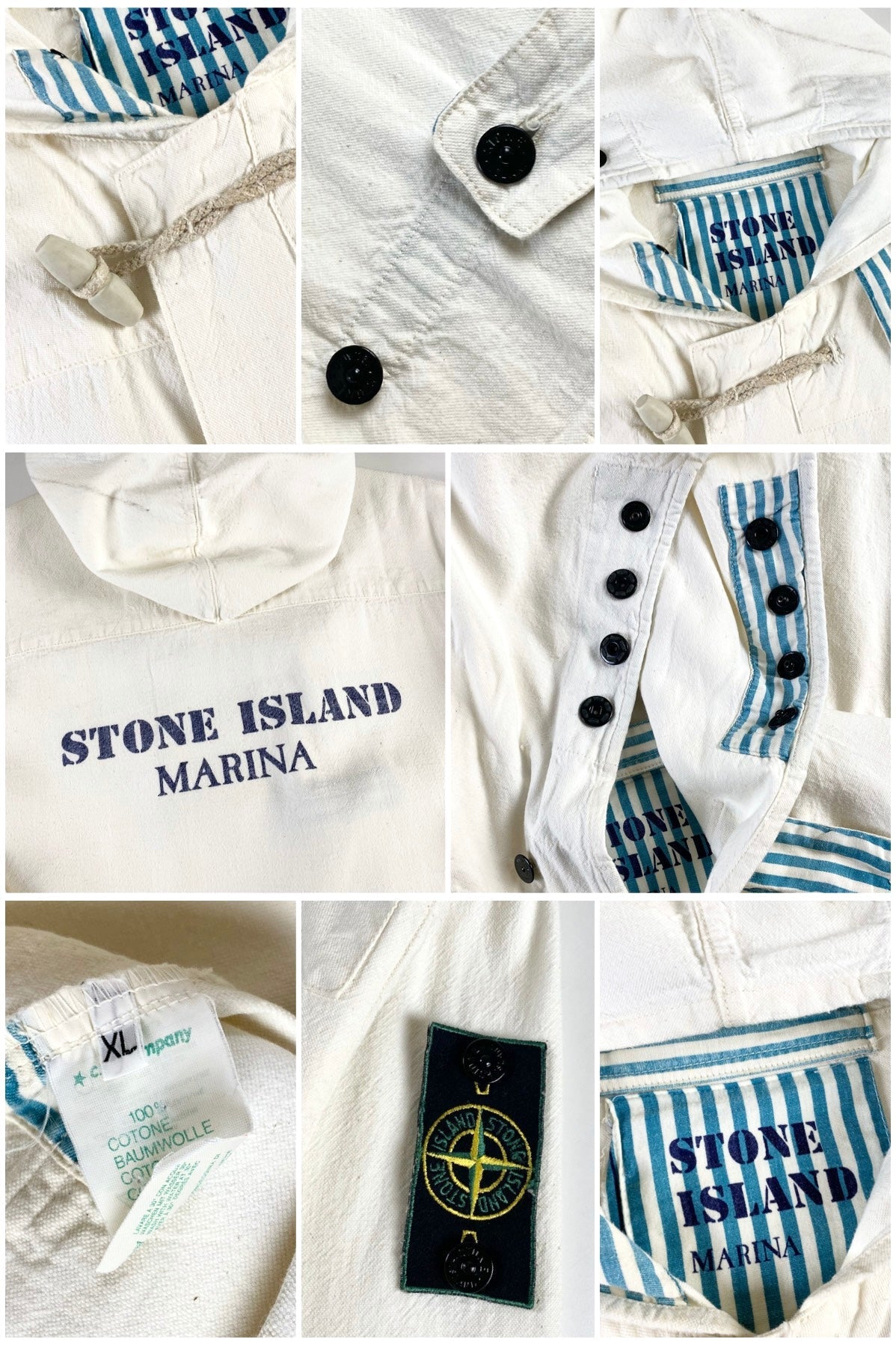 Stone Island 1984 Vertical Badge Marina Montgomery Jacket [XL]