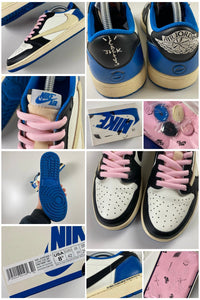 Nike x Travis Scott x Fragment Jordan 1 Retro Low OG SP [UK7.5]