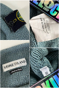 Stone Island 2001 Knitted Mock Neck Sweater [M]