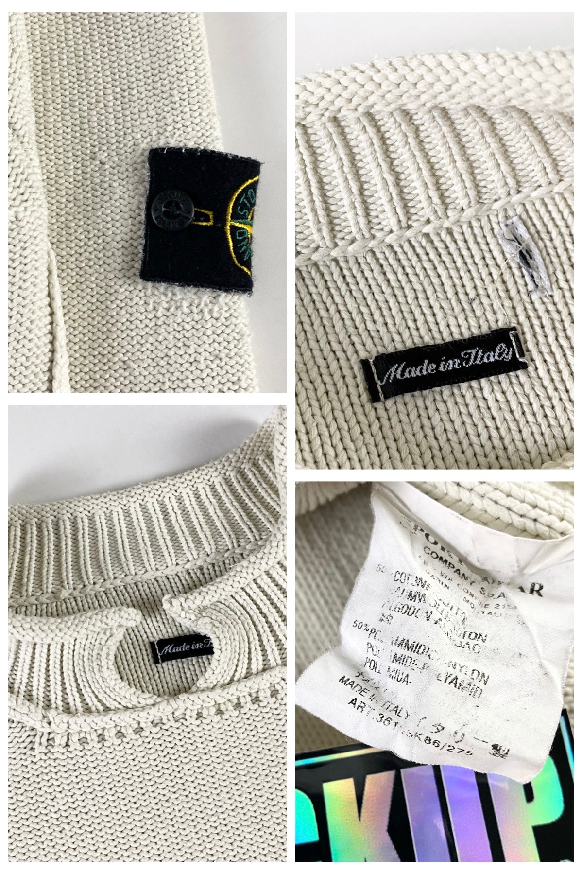Stone Island 2002 Knitted Sweater [S]