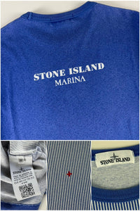 Stone Island SS 2019 Compass Logo Marina T-Shirt [M]