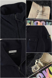Stone Island AW 1997 Full Zip Knitted Sweater [XL]