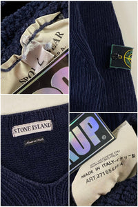 Stone Island 1997 Knitted Pullover Sweater [L]