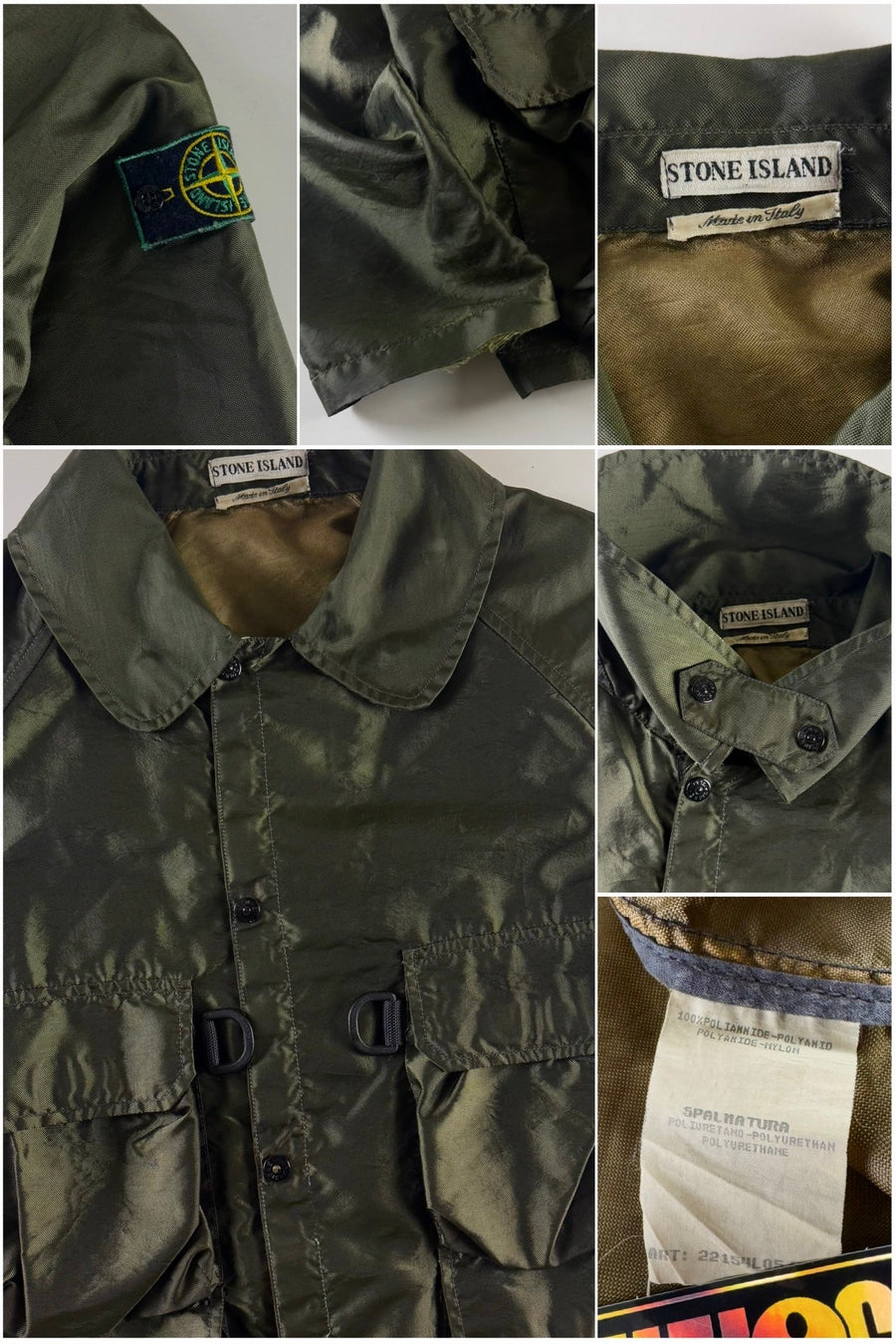 Stone Island 1995 D-Ring Formula Steel Jacket [L]