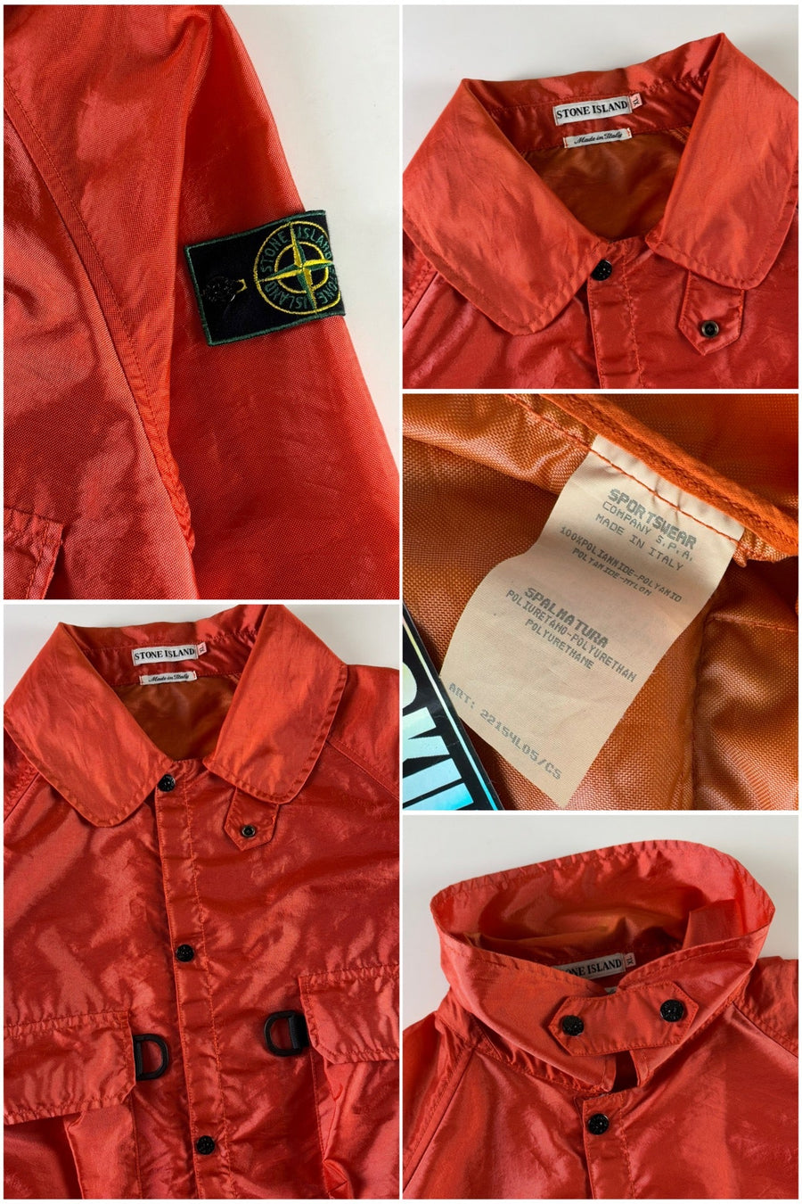 Stone Island 1995 D-Ring Formula Steel Jacket [XL]