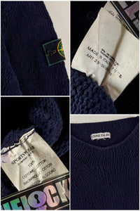 Stone Island AW 1998 Cable Knitted Sweater [L]