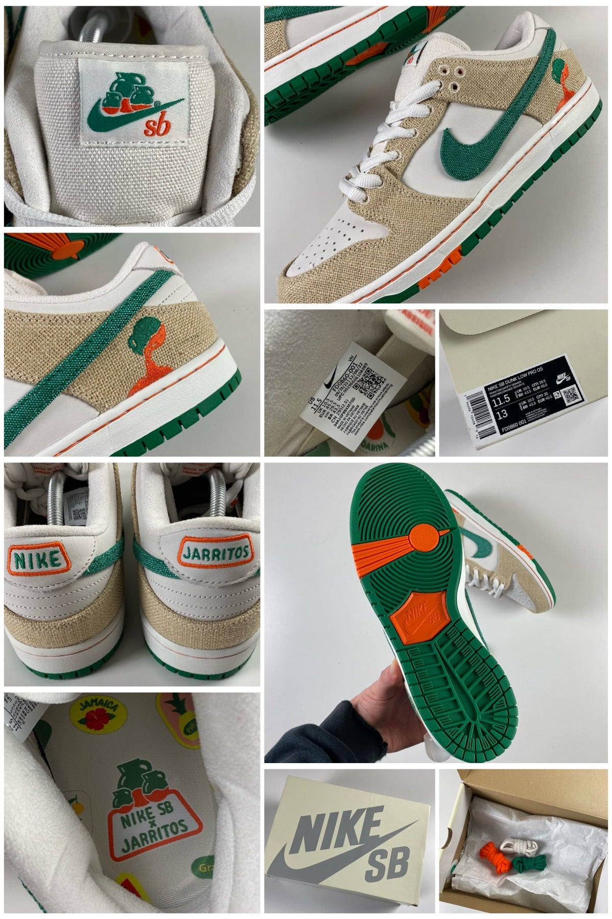 Nike x Jarritos 2023 SB Dunk Low [UK10.5]