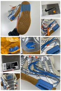 Nike x Off White 2020 "Rubber Unc" Dunk Low [UK10.5]