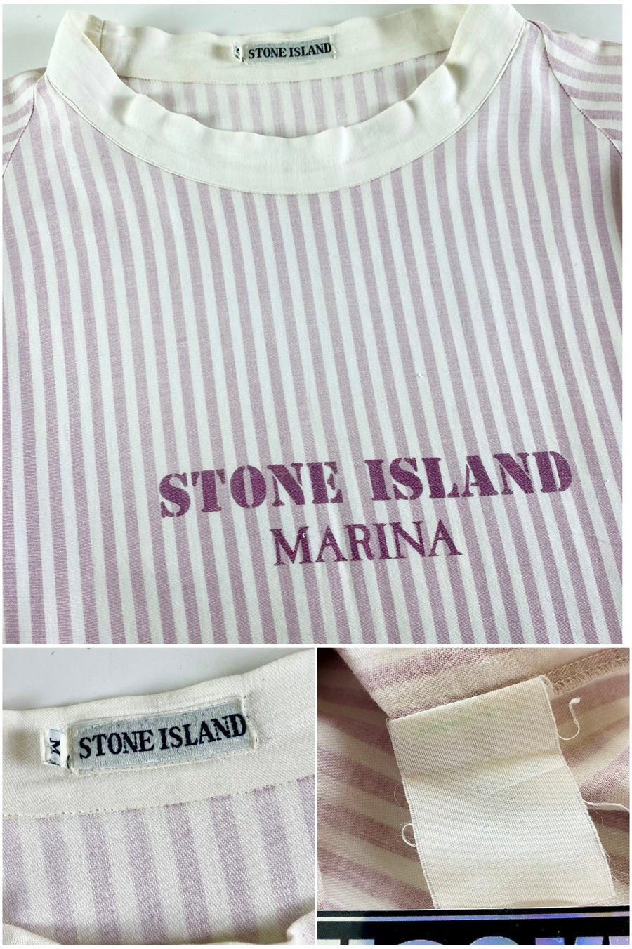 Stone Island 1983 Marina Striped T-Shirt [M]
