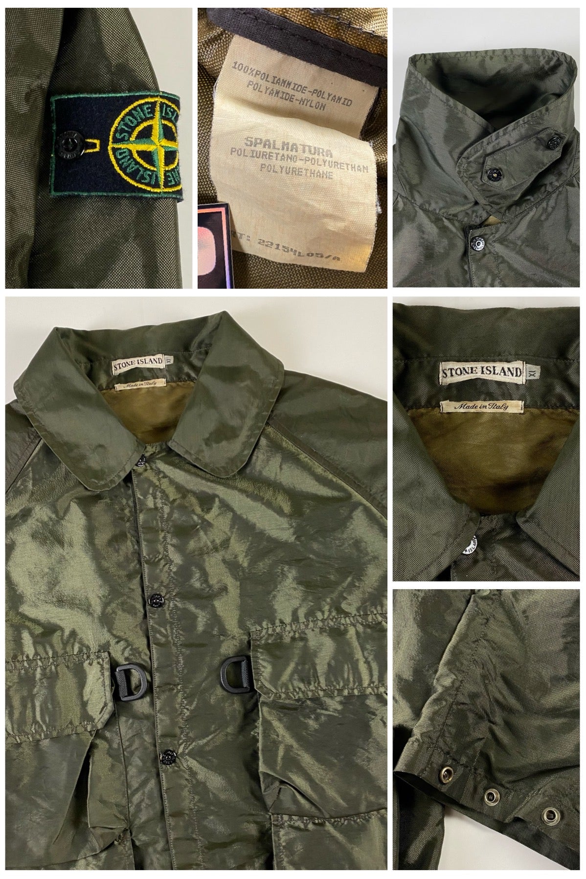 Stone Island 1995 D-Ring Formula Steel Jacket [XL]